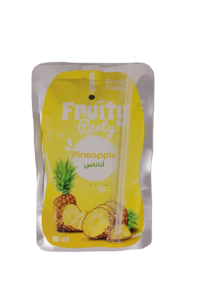 Fruity Party Pineapple 180ml-عصير أناناس