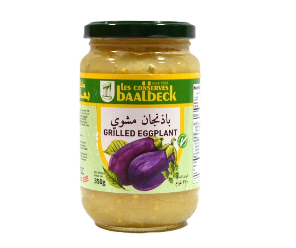 Grilled Eggplant 350g - Baalback -باذنجان مشوي 