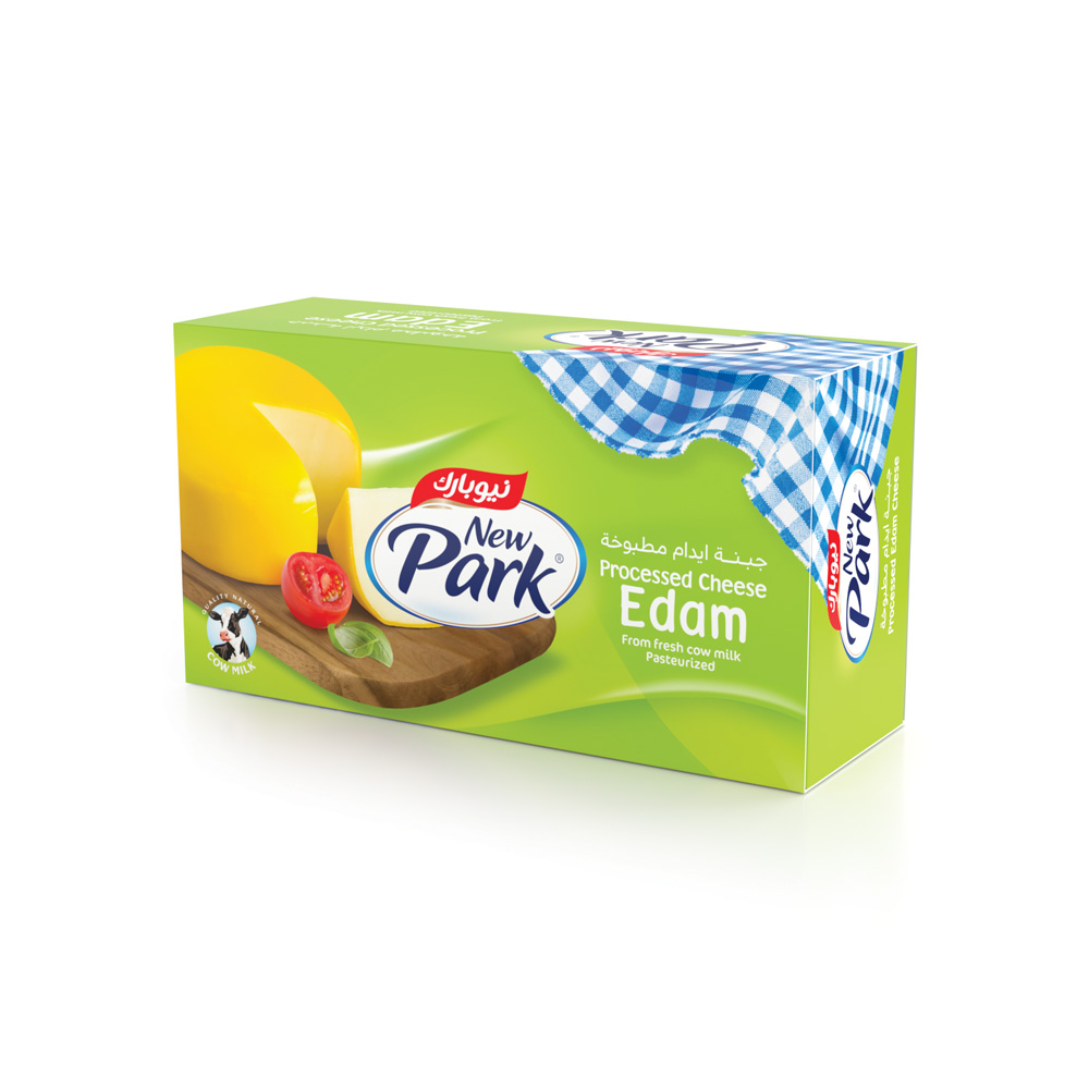 New Park cheese edam block 300g-  جبنة ايدام مطبوخة