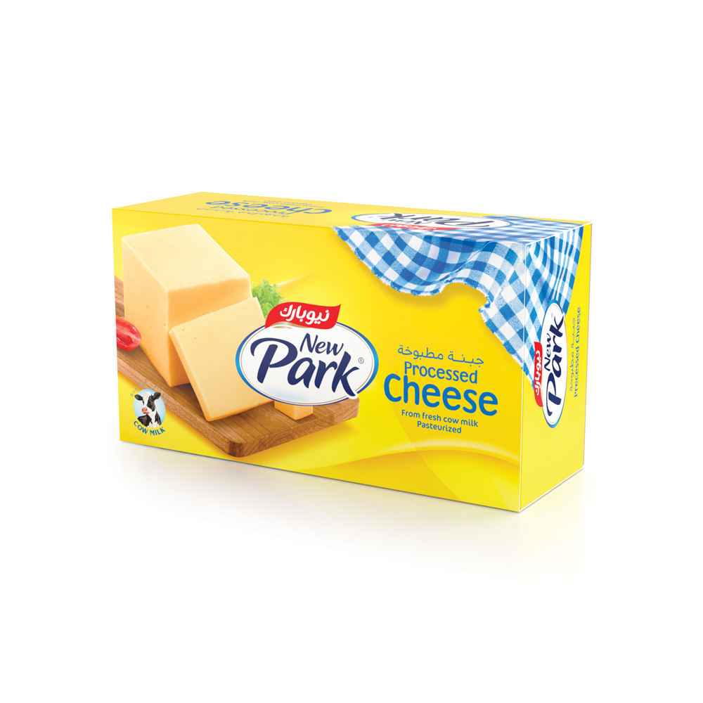 New Park Cheese block 300g-جبنة مطبوخة