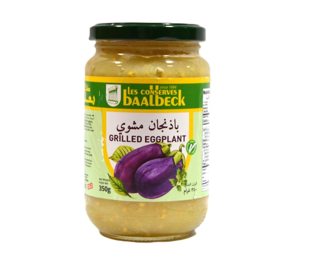 Grilled Eggplant 350g - Baalback-باذنجان مشوي 