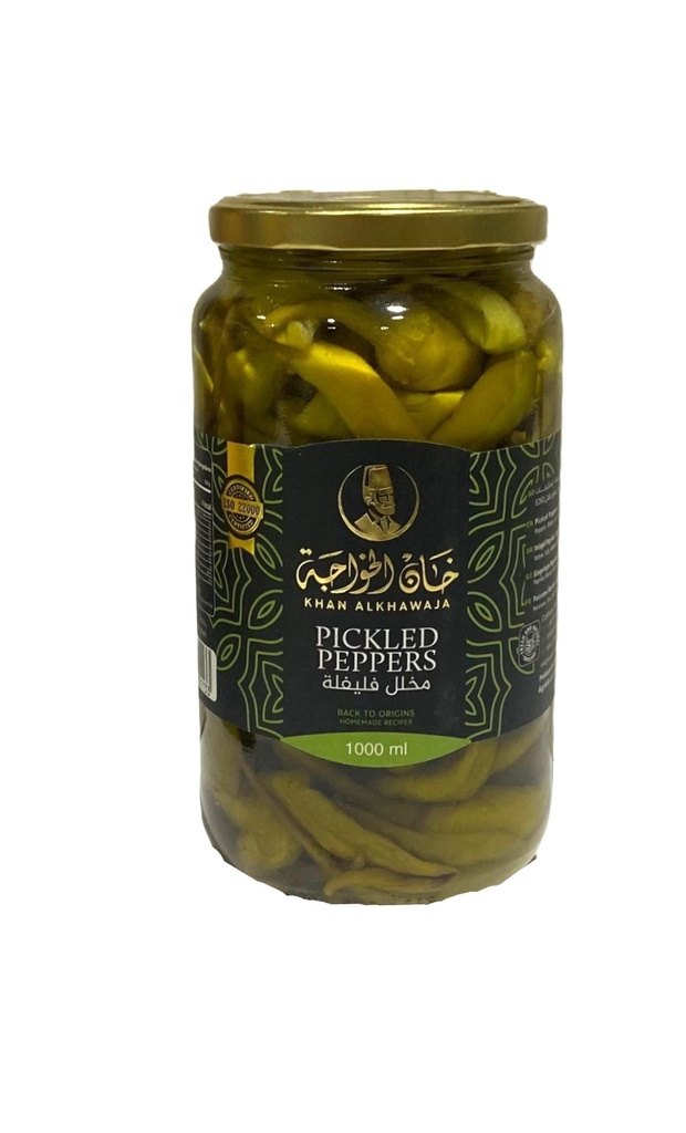 Baladi Pickled Pepper 1000 ml - Khan AlKhawaja - مخلل فليفلة
