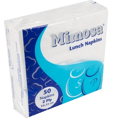 Mimosa lunch 50 Napkins محارم سفرة