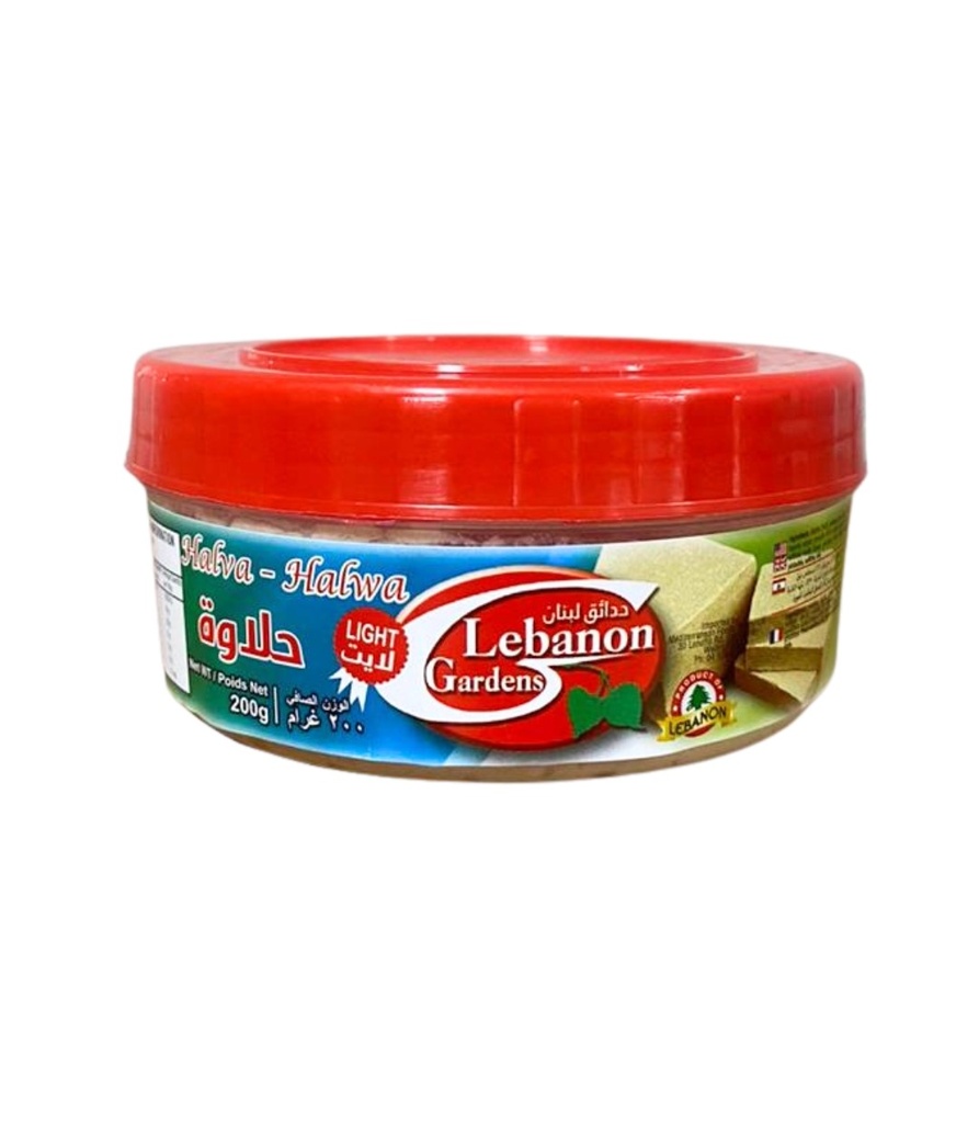 Halawa Light 200g - Lebanon Gardens - حلاوة لايت