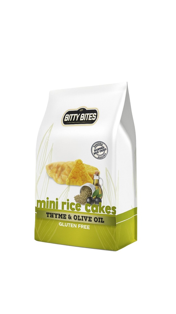 Bitty Bites Thyme & Olive Oil 50g - بيتّي بايتس بنكهة الزعتر وزيت الزيتون