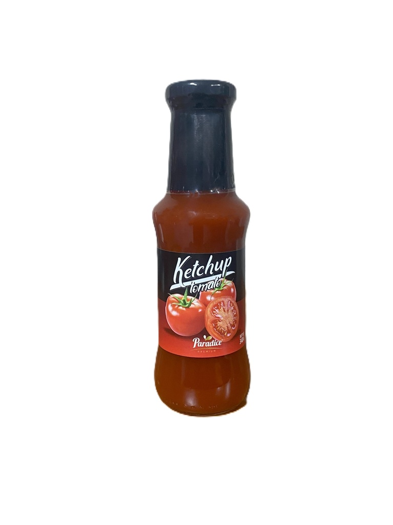 Paradice Ketchup Glass 340g - باراديس كاتشب زجاج