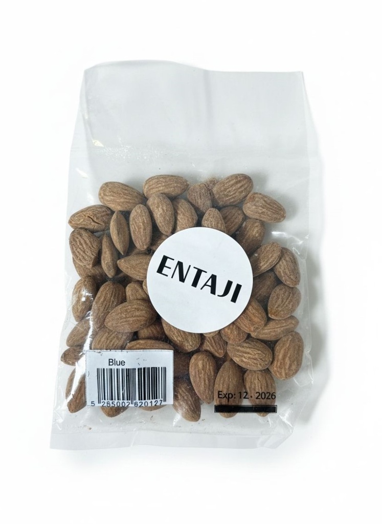 Entaji Roasted Salted Almonds 80g - لوز مالح