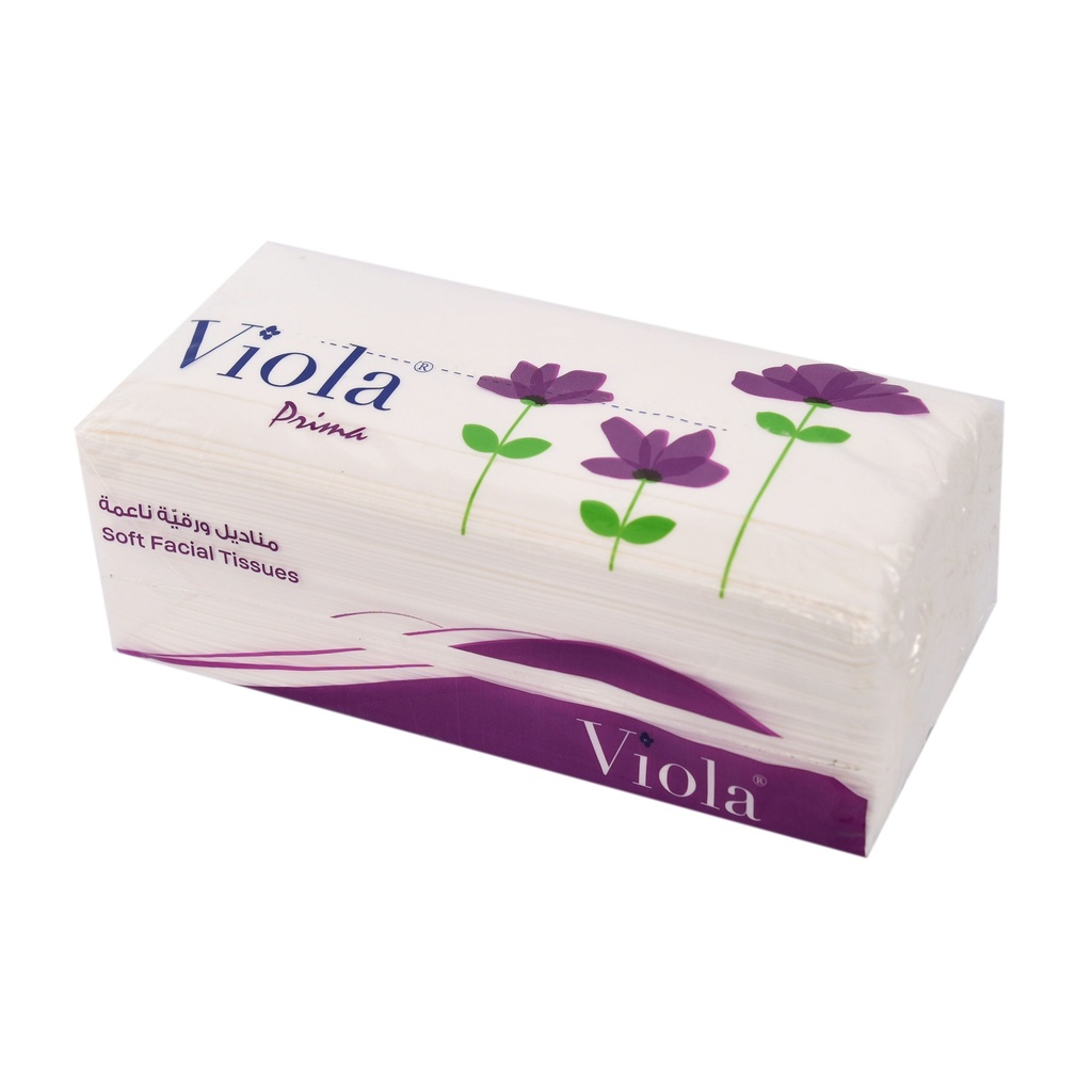 Tissue Facial Viola - Pack of 10 - 200GR 