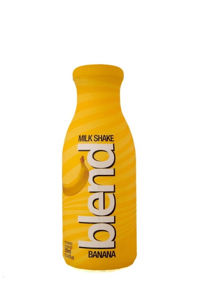 Blend milkshake banana milk 300ml -ملك شيك  بلحليب والموز  