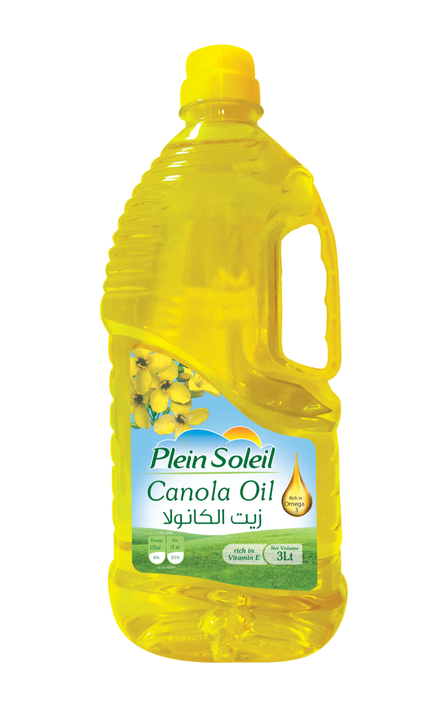 Plein Soleil canola oil 3L - زيت الكانولا  