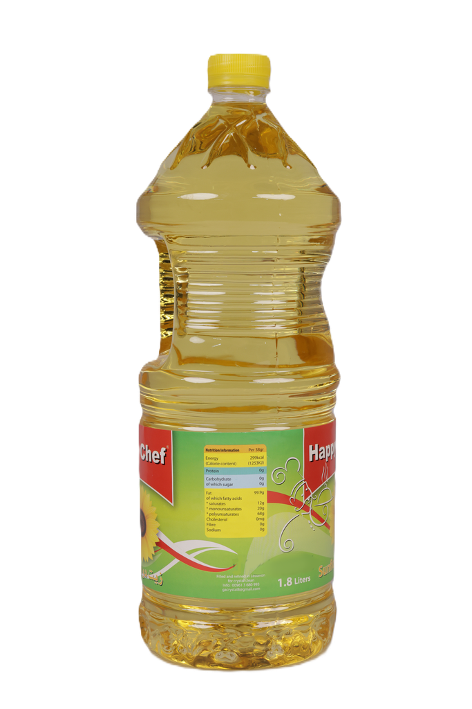 Happy Chef SUNFLOWER OIL  - 1.8L