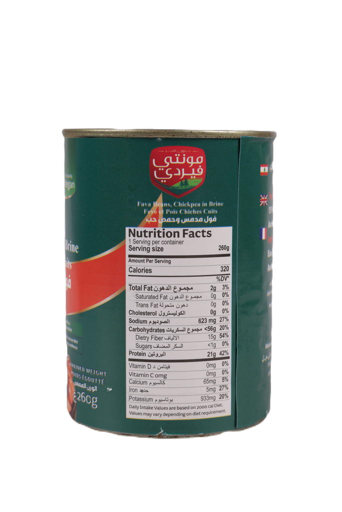 Mixed Beans ( Fava Beans + Chickpeas) 400g