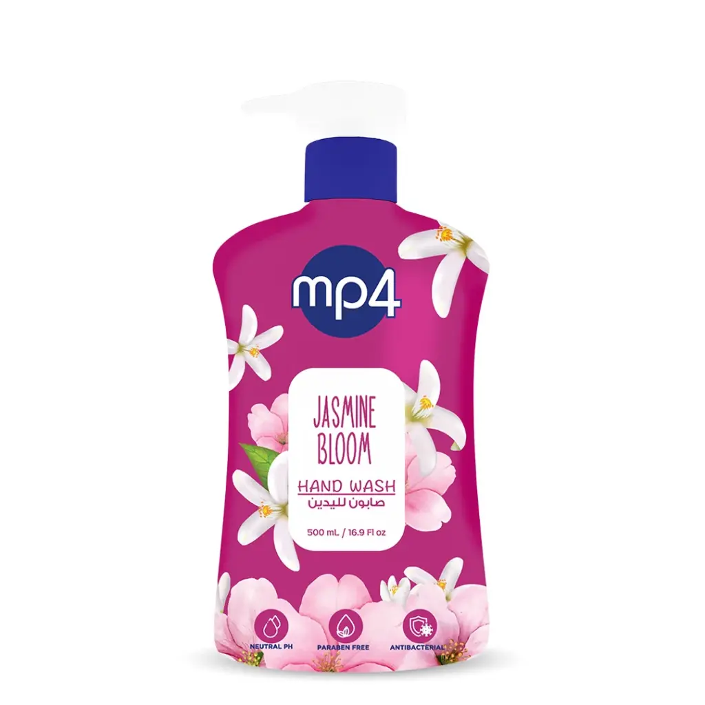 MP4 Hand Wash Jasmine Bloom 500ml -غسول لليدين بزهر الياسمين