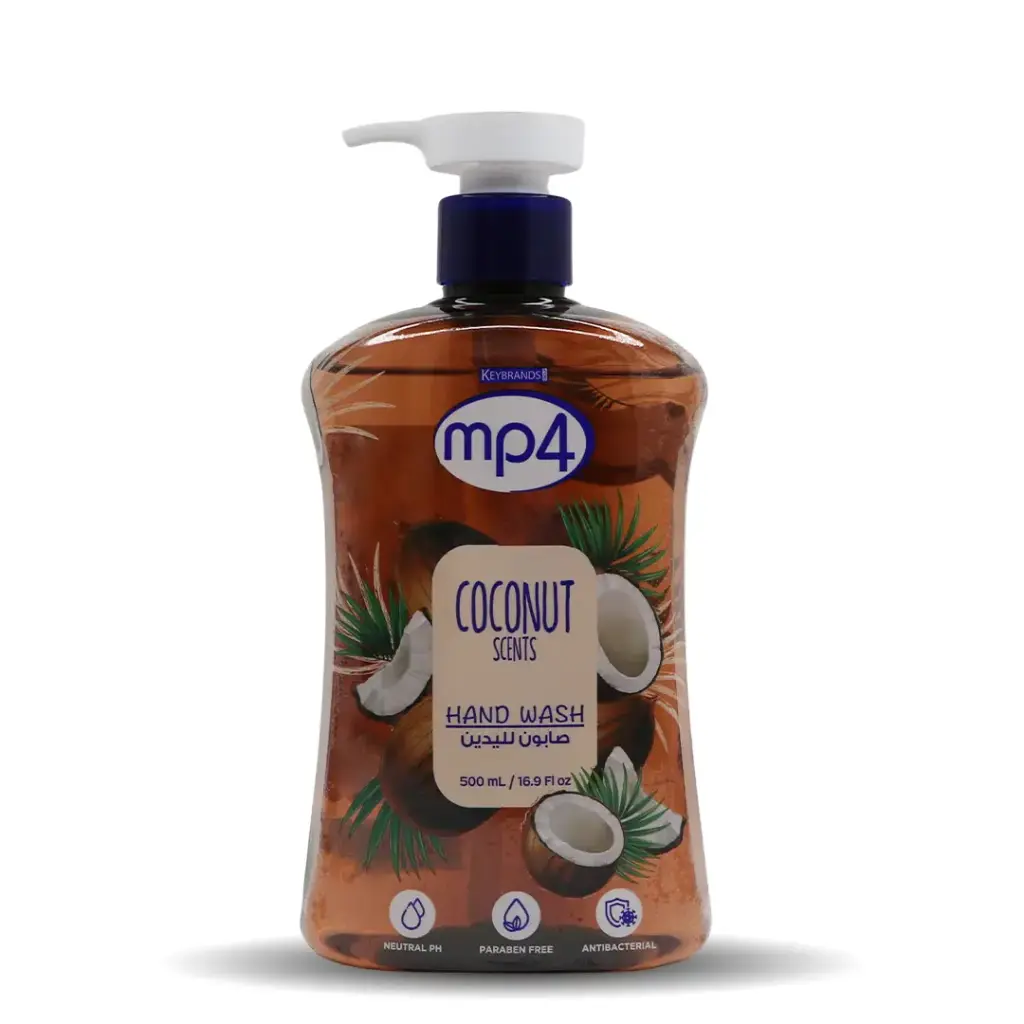MP4 Hand Wash Coconut 500ml -غسول لليدين بجوز الهند