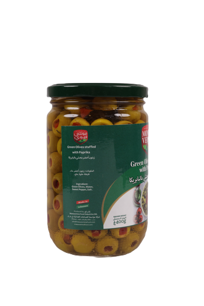 Green Olives - Stuffed Paprika 600g