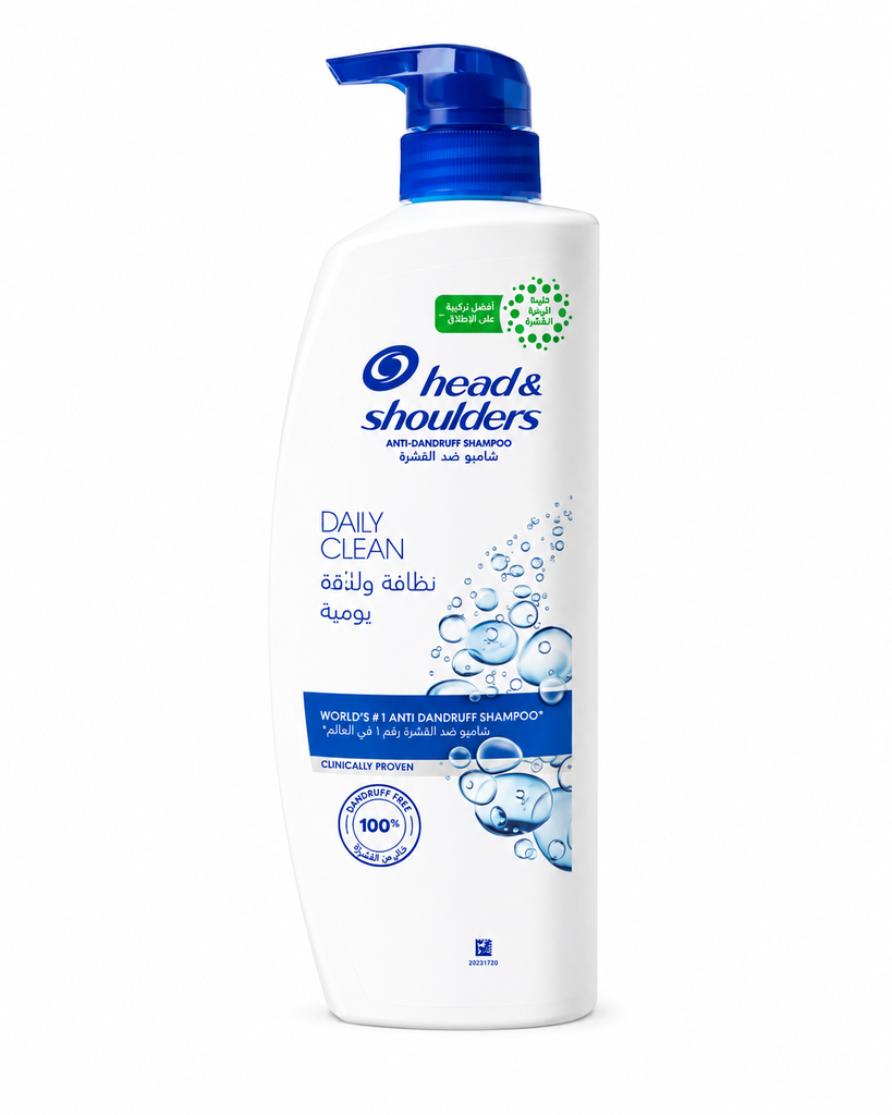 Head & Shoulders Shampoo Daily Clean 500ml - شامبو هيد آند شولدرز كلاسيك كلين