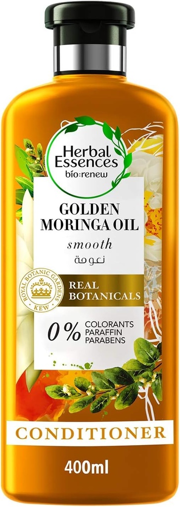 Herbal Essences CND Golden Moringa Oil 400ml - هيربال إسنسز زيت المورينغا الذهبي