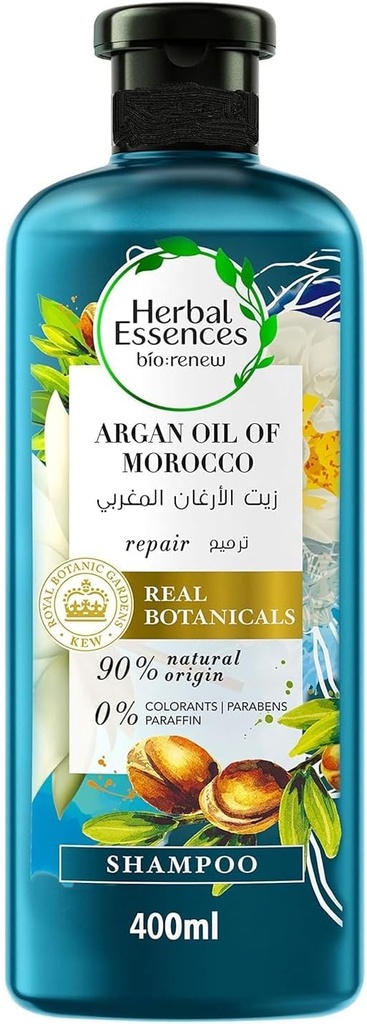 Herbal Essences Shampoo Hair Repair Argan Oil 400ml - شامبو هيربال إسنسز لإصلاح الشعر بزيت الأرغان