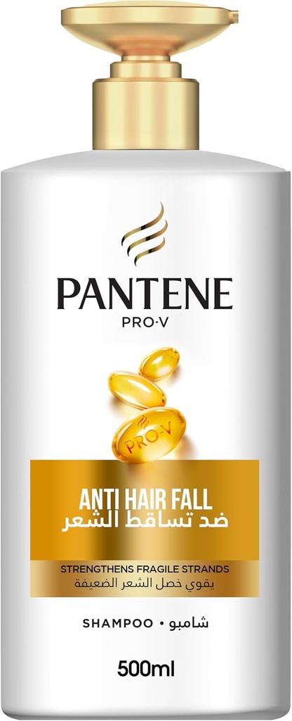 Pantene Shampoo Anti Hair Fall 500ml - شامبو بانتين ضد تساقط الشعر