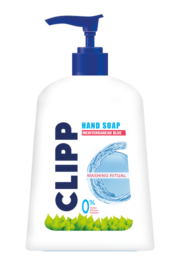 Clipp Hand Soap Mediterranean Blue 500ml - كليب صابون اليدين أزرق البحر المتوسط