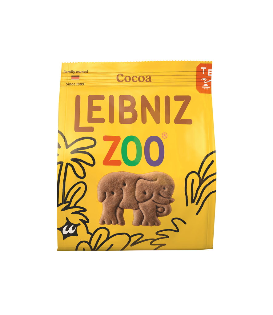  Leibniz Zoo Cocoa Biscuit - 100g - بسكويت ليبنيز زو بالكاكاو