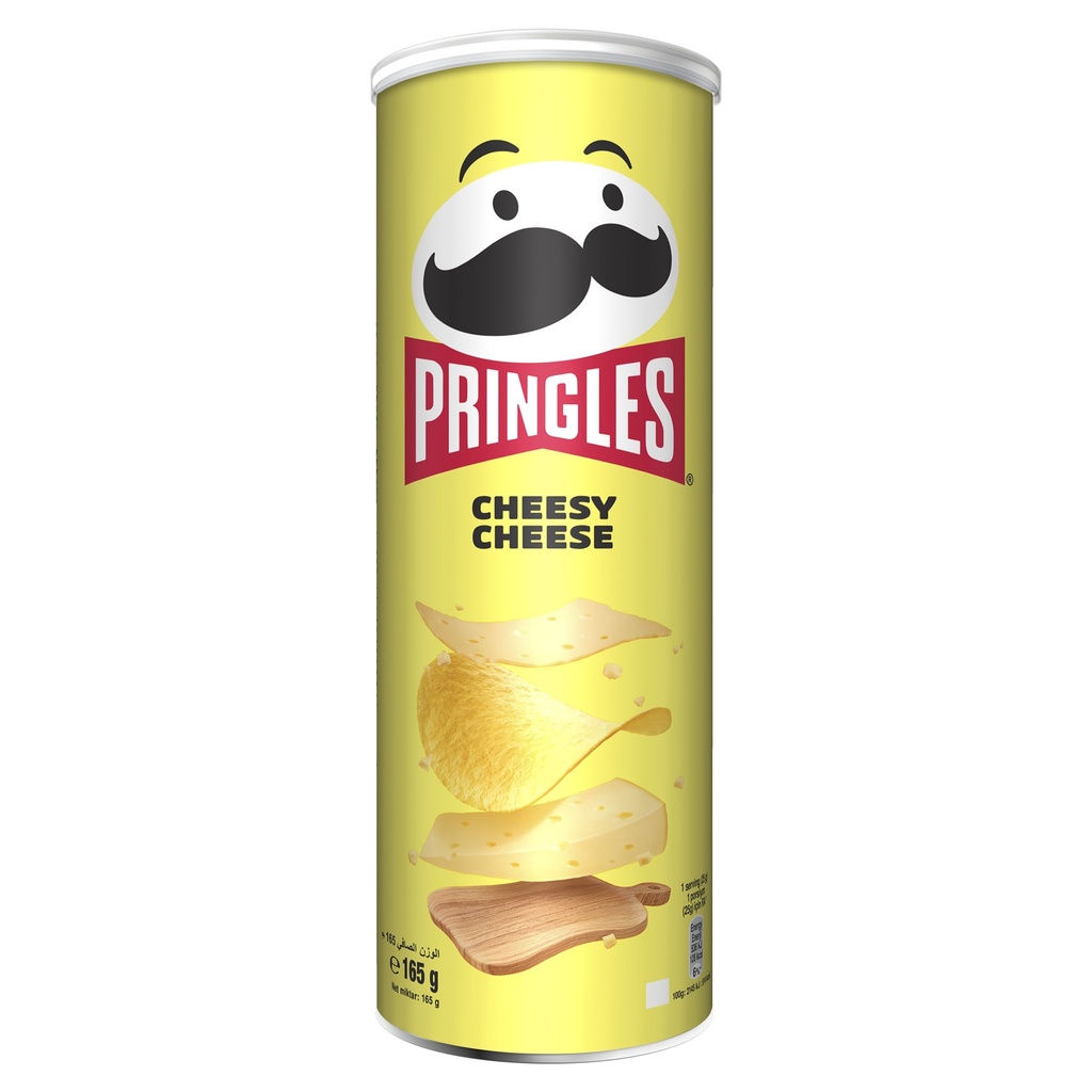 Pringles Cheesy Cheese - 165g برينجلز بنكهة الجبنه