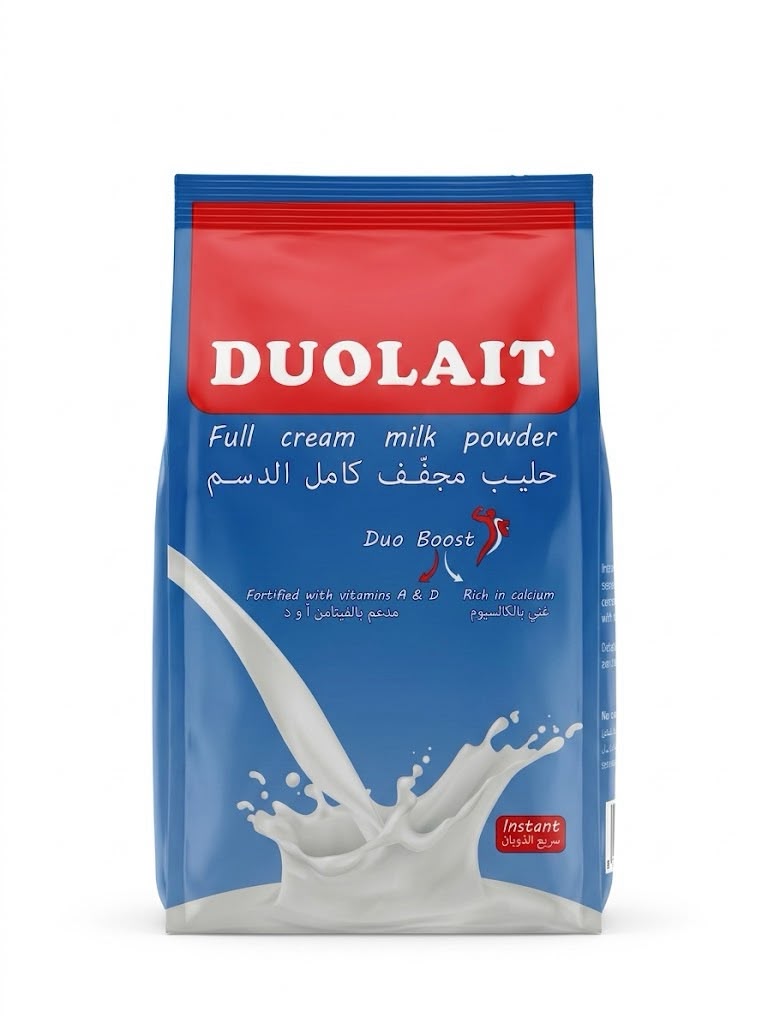 Duolait Full Cream Milk Powder 750g - دوليه حليب بودرة كامل الدسم
