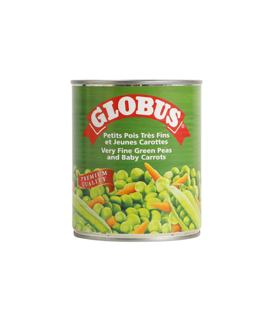 Globus Green Peas & Carrots  500g -  بازيلا وجزر