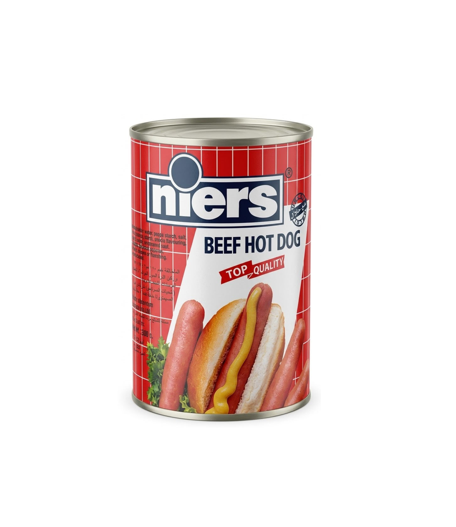 Niers Beef Hot Dog  184g - هوت دوغ لحم بقري