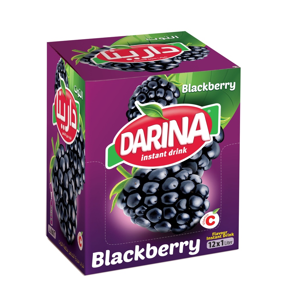 Darina - Instant Drink Blackberry - 12x25g - انستنت درنك بلاكبيري