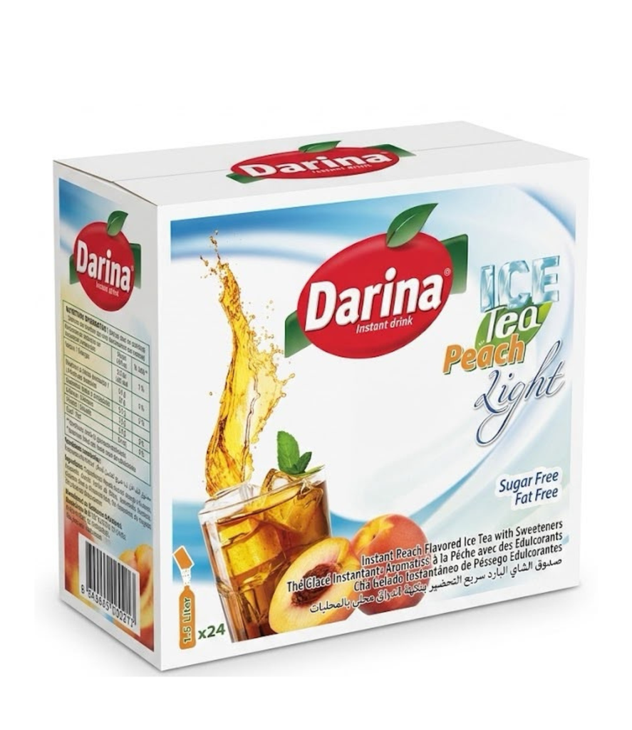 Darina - Instant Drink Ice Tea Peach - 12x25g - انستنت درنك ايس تي بيش 