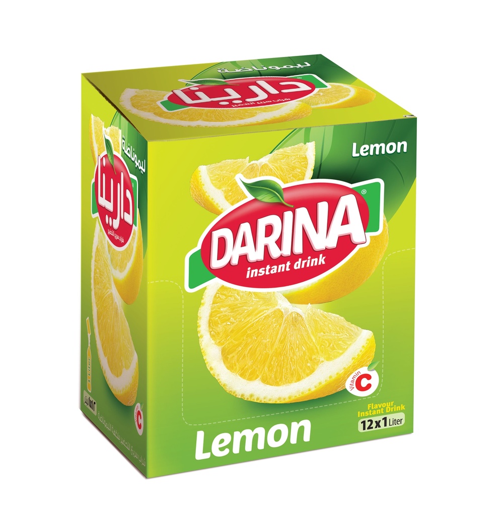 Darina - Instant Drink Lemonade - 12x25g - انستنت درنك ليمونيد