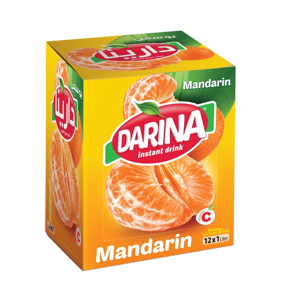 Darina - Instant Drink Mandarine - 12x25g - انستنت درنك ماندارين