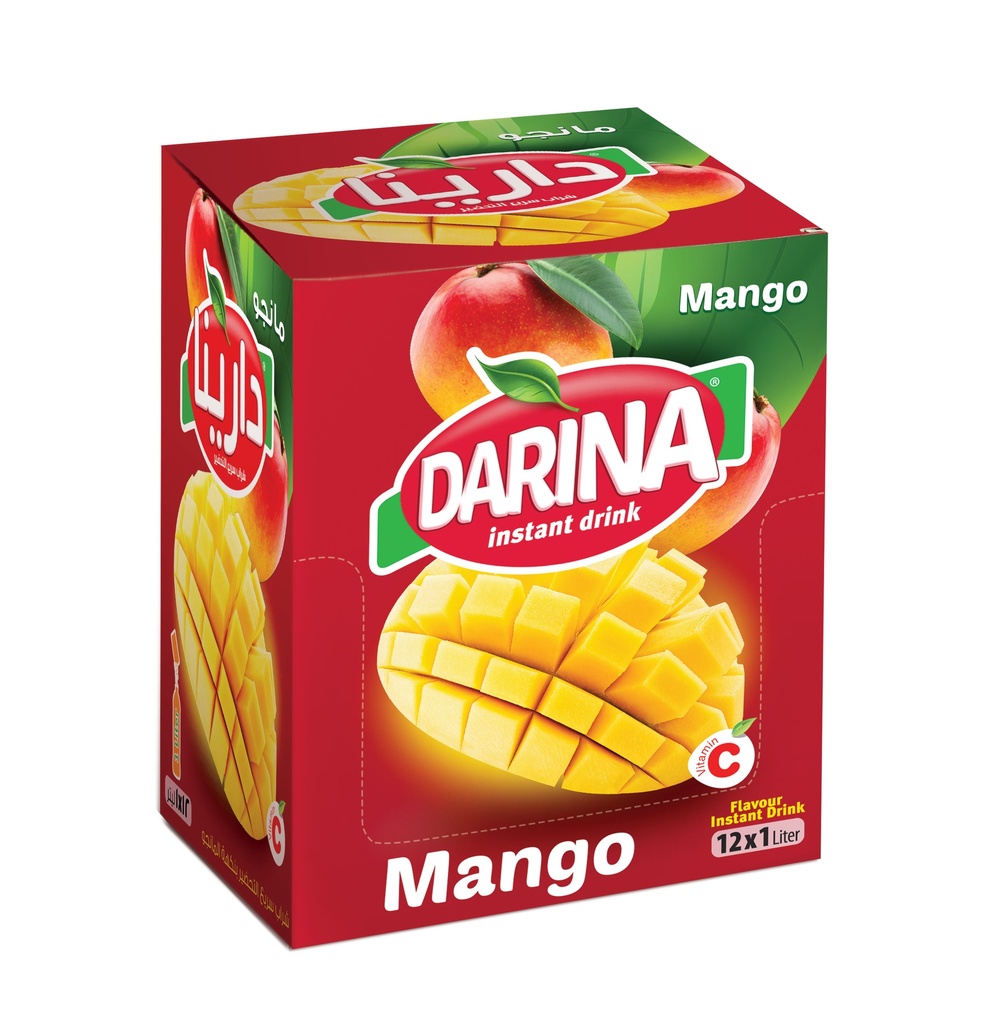 Darina - Instant Drink Mango - 12x25g - انستنت درنك مانجو