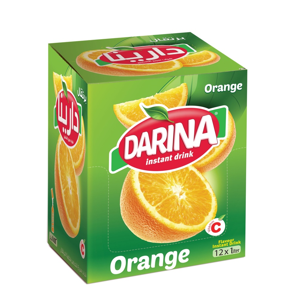 Darina - Instant Drink Orange - 12x25g - انستنت درنك اورانج