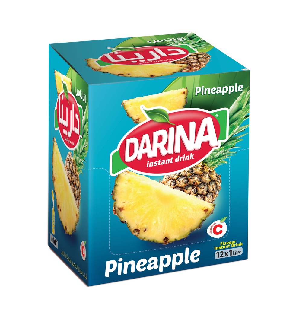 Darina - Instant Drink Pineapple - 12x25g - انستنت درنك بينيبل