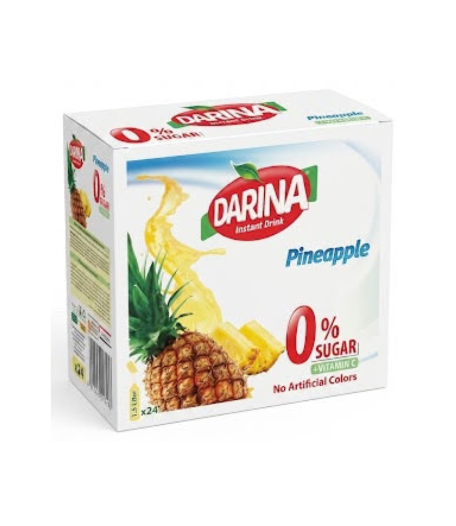 Darina - Instant Light Drink Pineapple - 24x12g - انستنت لايت درنك باينايبل