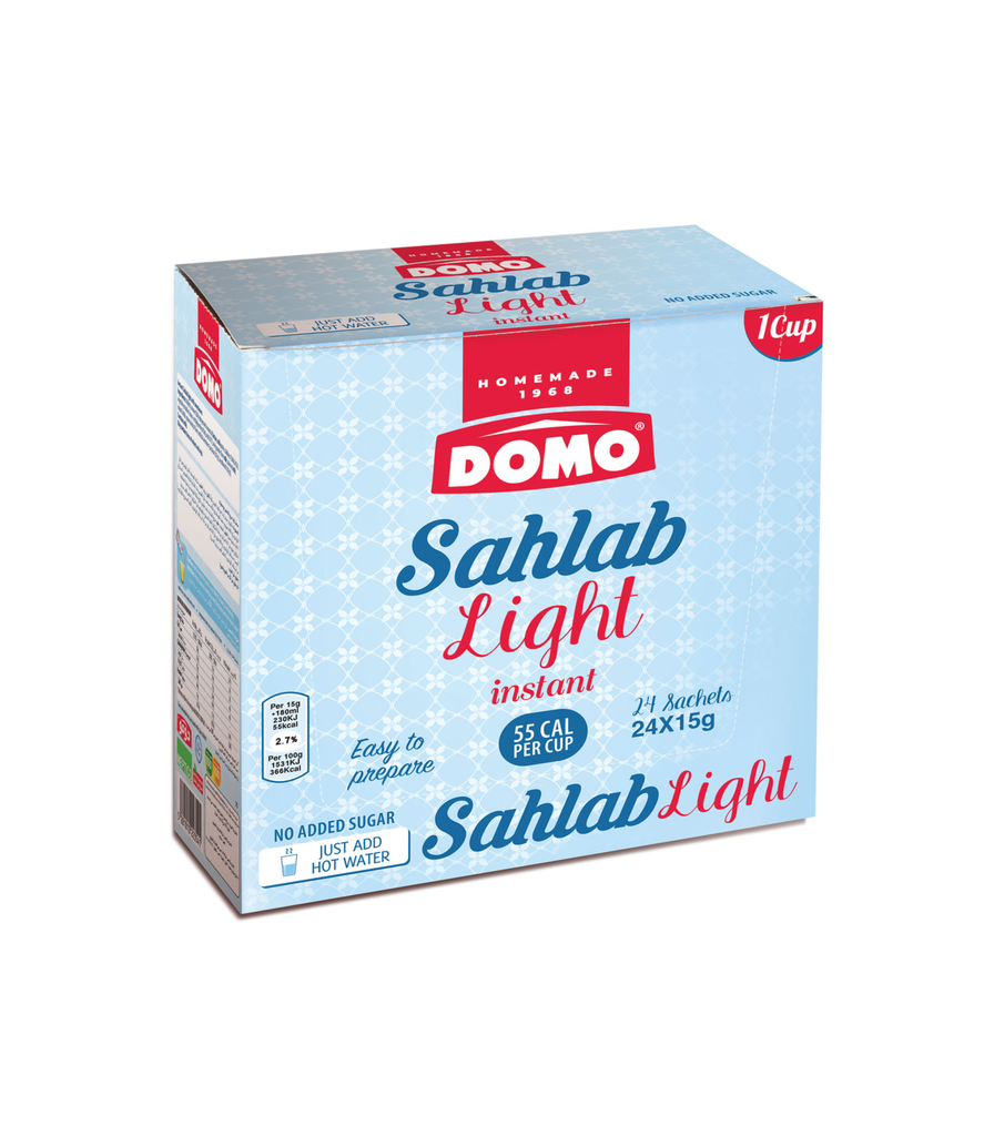 Domo Sahlab Light 24x15g - سحلب لايت