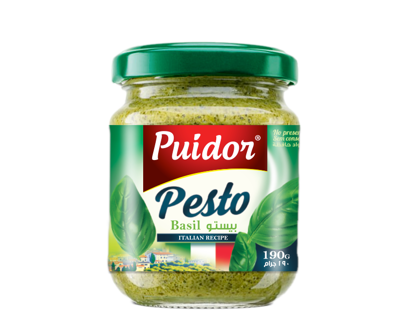 Puidor  Pesto Sauce - 190g  صلصة البيستو