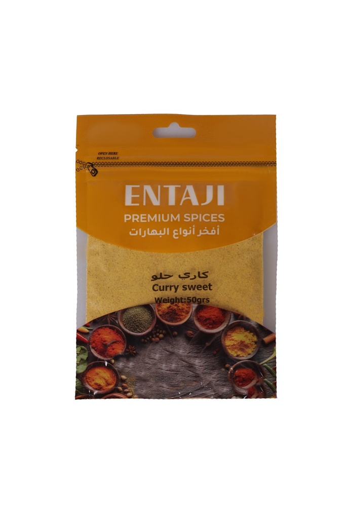 Entaji Curry Sweet 50g - كاري حلو