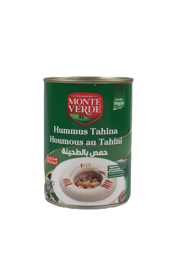 Hummus Tahini 400g monte verde حمص بطحينة - طحينة - Can
