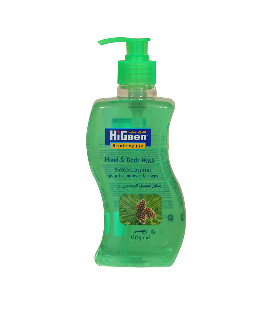 HiGeen Hand and Body Wash Pine Original 500ml-غسول اليدين والجسم برائحة الصنوبر