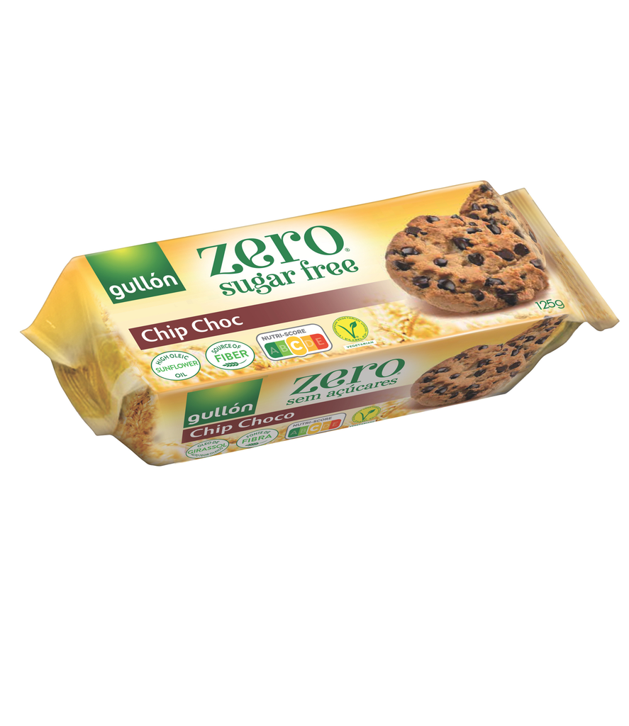 Gullon Sugar Free Chip Choco125Gr -شيبس شوكولا