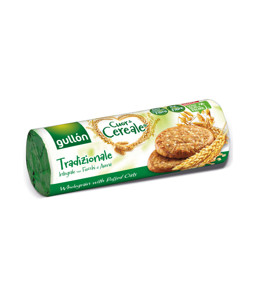 Gullon Tradizionale Wholegrain with rolled oats 280g-بسكويت بالحبوب الكاملة مع الشوفان الملفوف