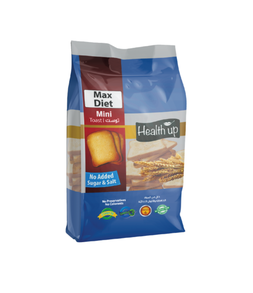 Health UP Diet Mini Toast 125g - توست صغير دايت