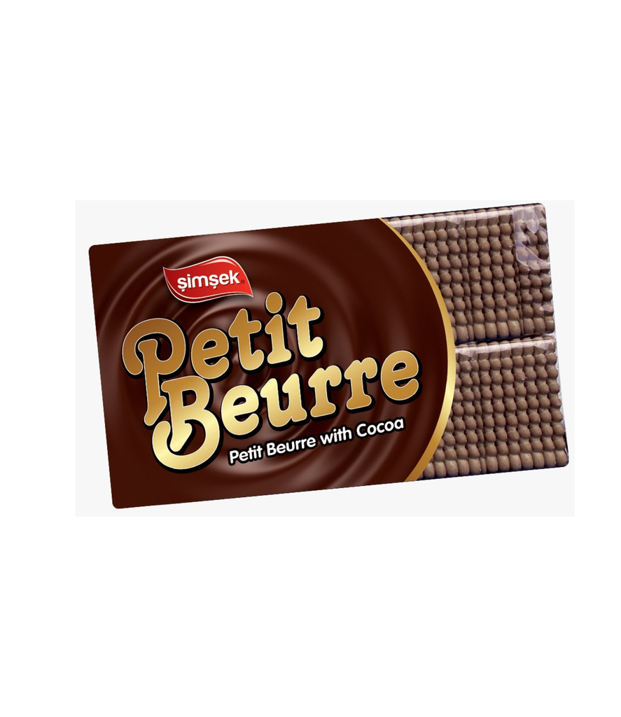 Simsek Petit Beurre Cocoa 300g*10-بيتي بور بالكاكاو