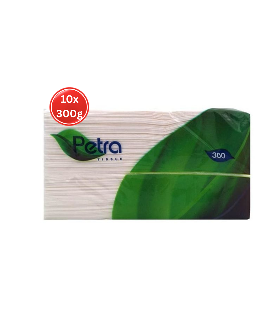 Petra - Facial Tissue 10x300g - 3Kg - محارم 