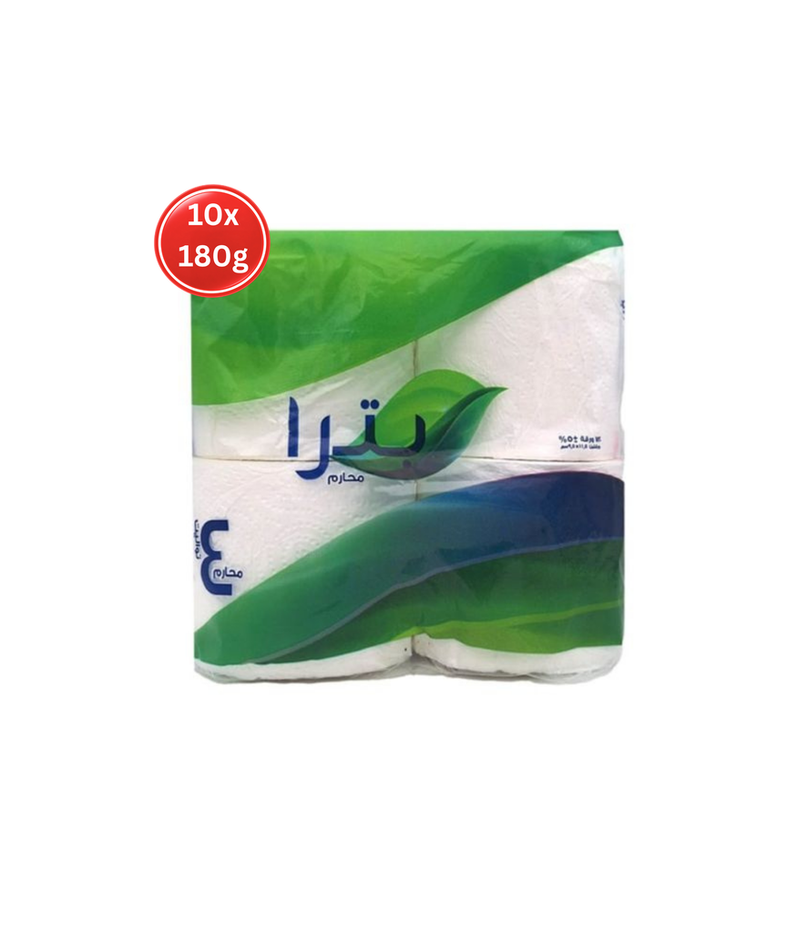 Petra - Toilet Roll 180 Sheet - 6x4's - ورق تواليت