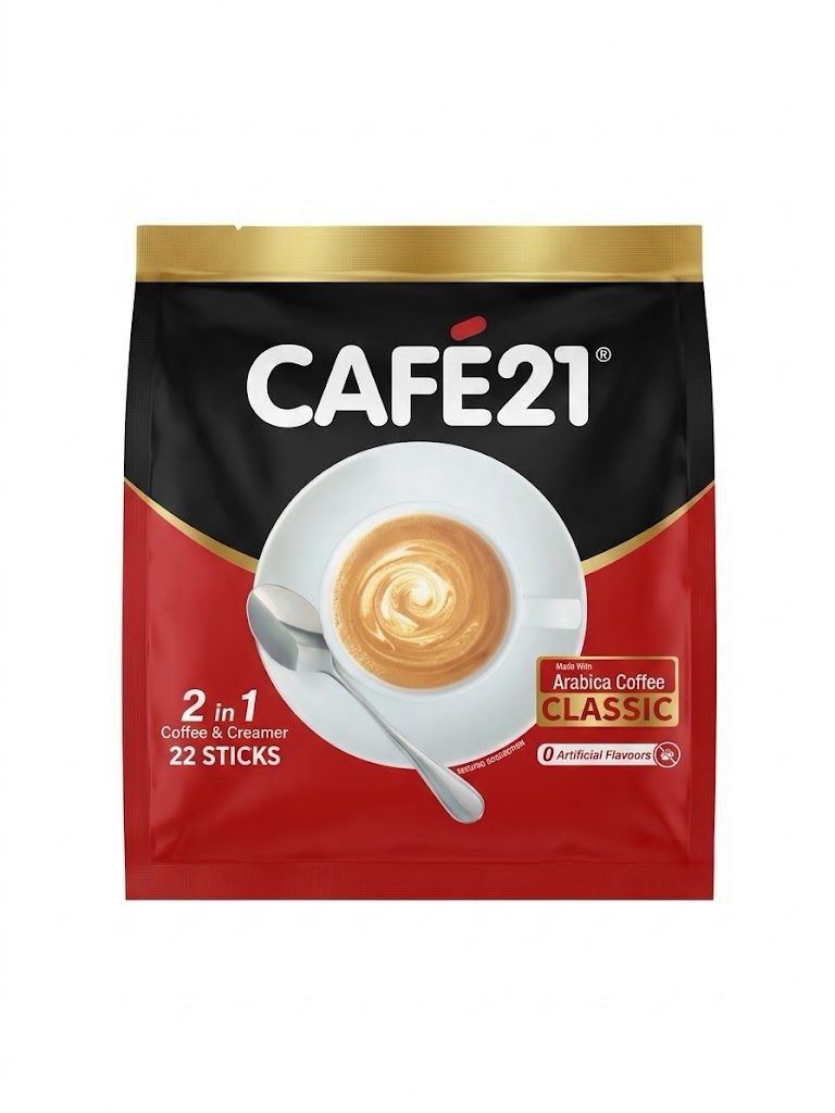 Cafe 21 Instant Coffee Stick 20g*22 Sticks -  قهوة كافيه 21 سريعة التحضير