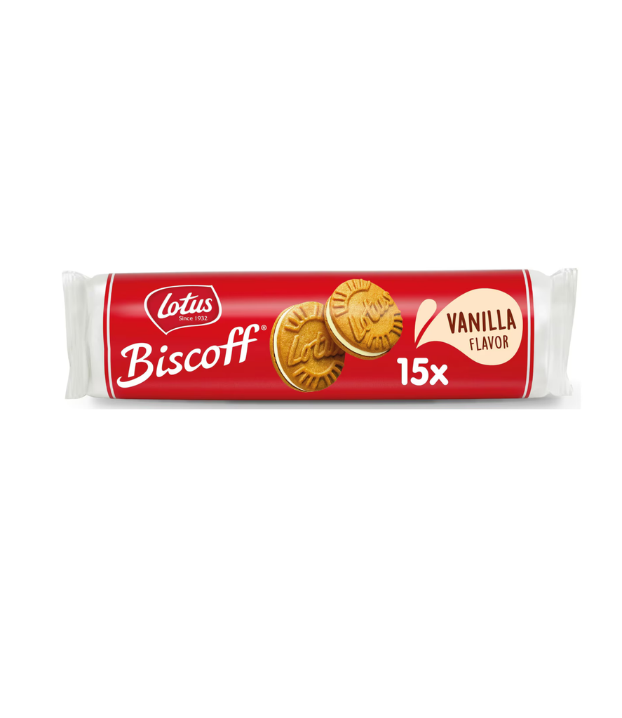 Lotus Biscoff  Vanilla 9*150g - بسكويت لوتس